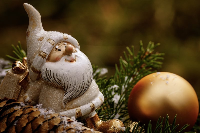 Gnome Statue in Garden
